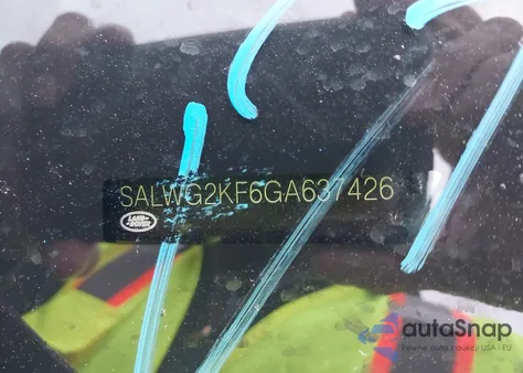 2016 Land Rover Range Rover Sport 3.0L V6 Turbocharged Diesel Se Td6 from USA, damaged, VIN SALWG2KF6GA637426